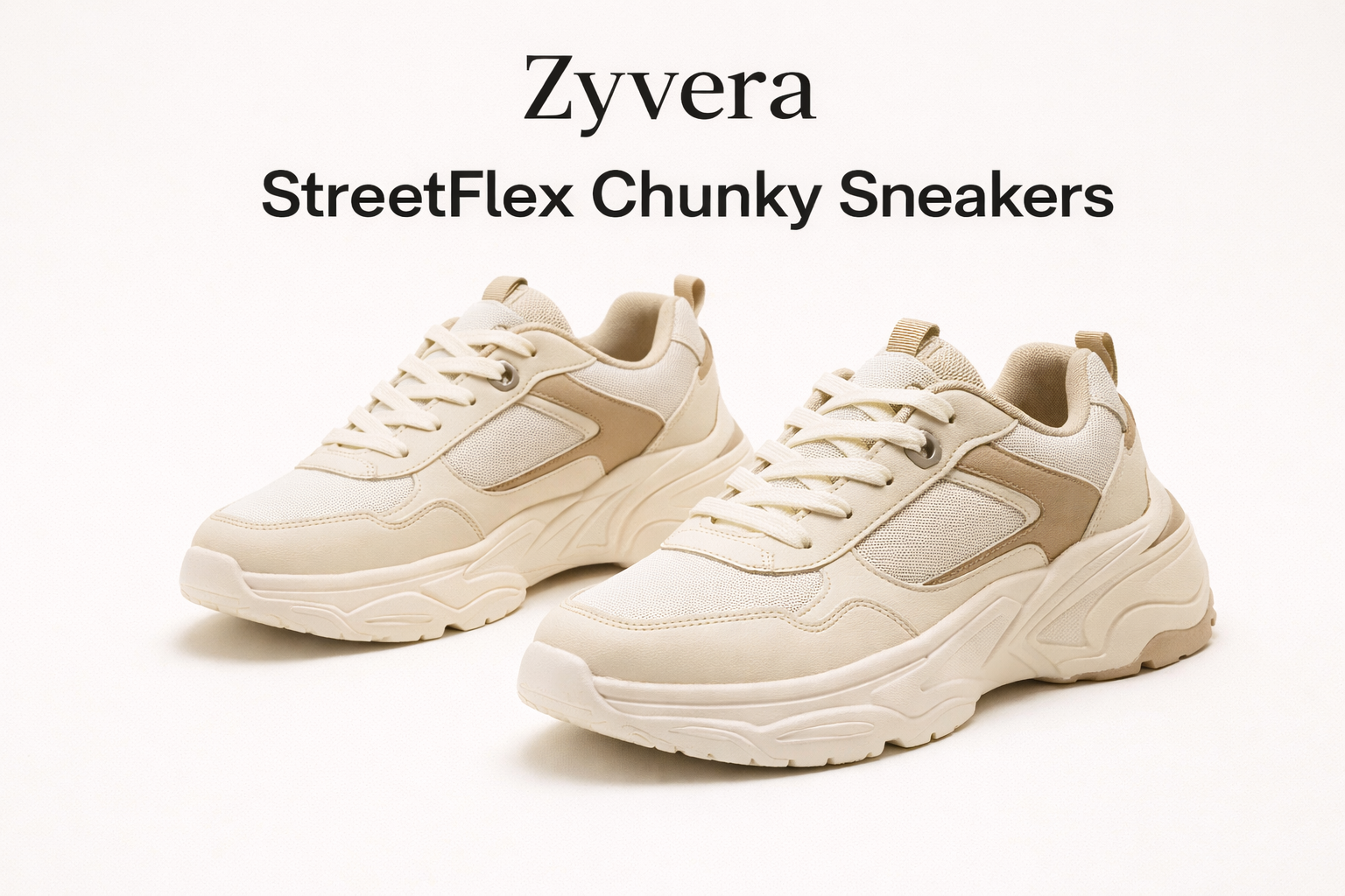 Zyvera StreetFlex Chunky Sneakers