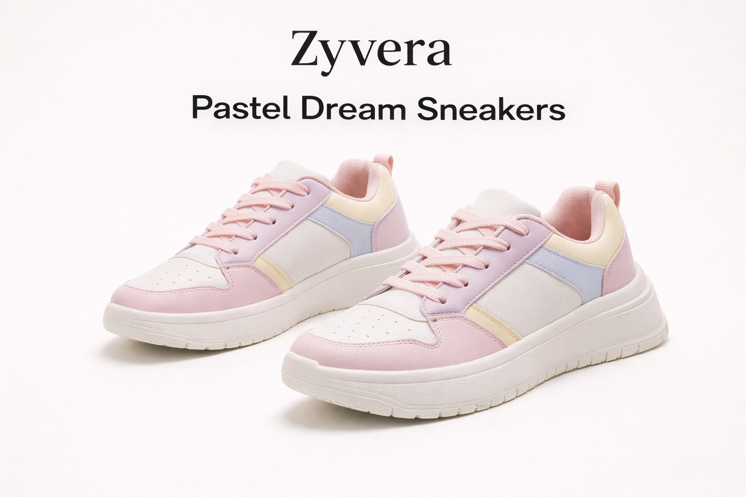 Zyvera Pastel Dream Sneakers